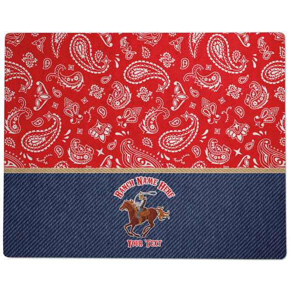 Western Ranch Dog Food Mat - Large without Bowls