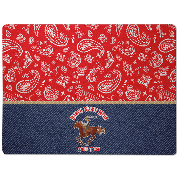 Western Ranch Dog Food Mat - Medium without bowls
