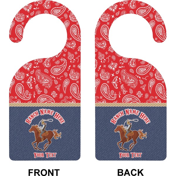 Western Ranch Door Hanger (Approval)