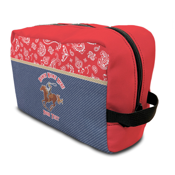 Custom Western Ranch Toiletry Bag / Dopp Kit (Personalized)