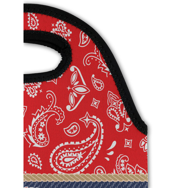 Western Ranch Double Wine Tote - Detail 1 (new)