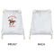 Western Ranch Drawstring Backpacks - Sweatshirt Fleece - Single Sided - APPROVAL