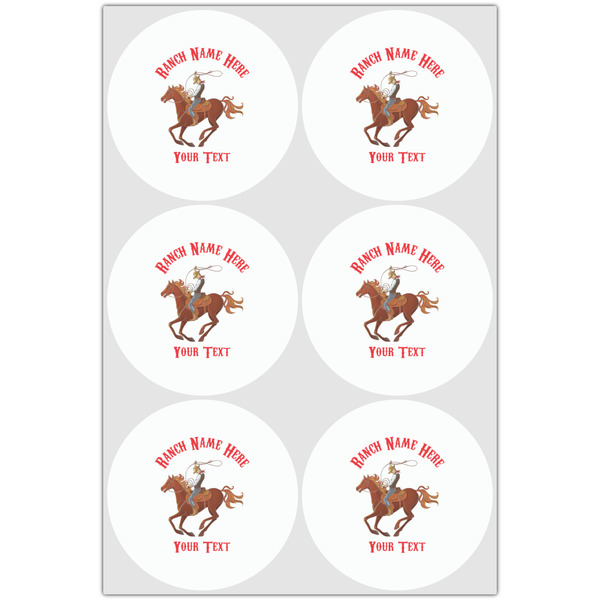 Western Ranch Drink Topper - Large - Set of 6
