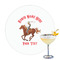 Western Ranch Printed Drink Topper (Personalized)