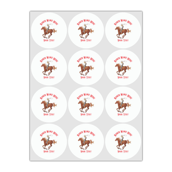 Western Ranch Drink Topper - Small - Set of 12