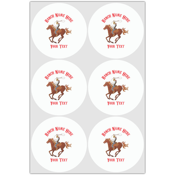 Western Ranch Drink Topper - XLarge - Set of 6