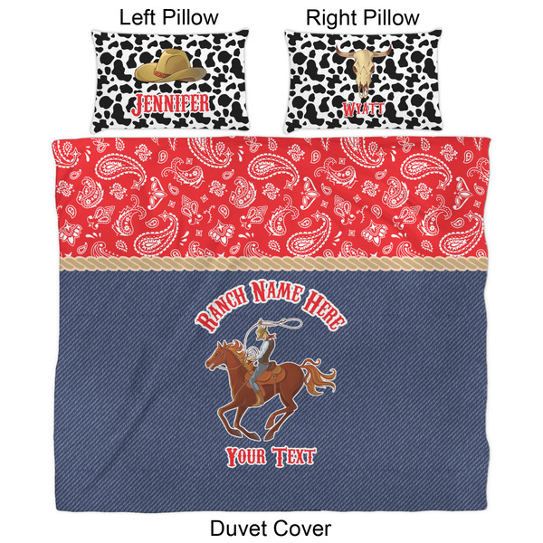 Western Ranch Duvet Cover Set - King - Approval