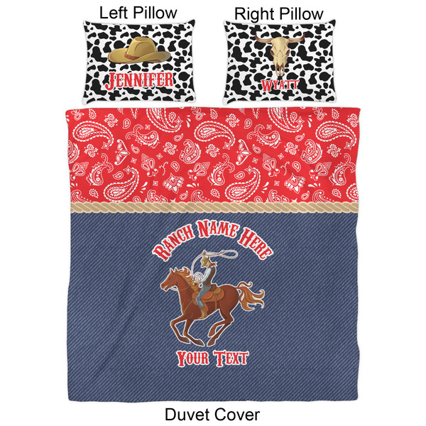 Western Ranch Duvet Cover Set - Queen - Approval