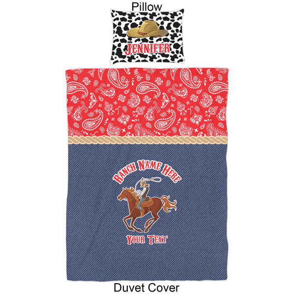 Western Ranch Duvet Cover Set - Twin - Approval