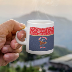 Western Ranch Single Shot Espresso Cup - Single (Personalized)