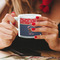 Western Ranch Espresso Cup - 6oz (Double Shot) LIFESTYLE (Woman hands cropped)