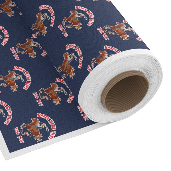 Custom Western Ranch Fabric by the Yard - Spun Polyester Poplin (Personalized)