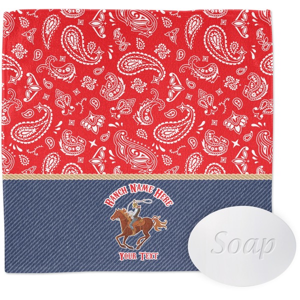 Western Ranch Wash Cloth with soap
