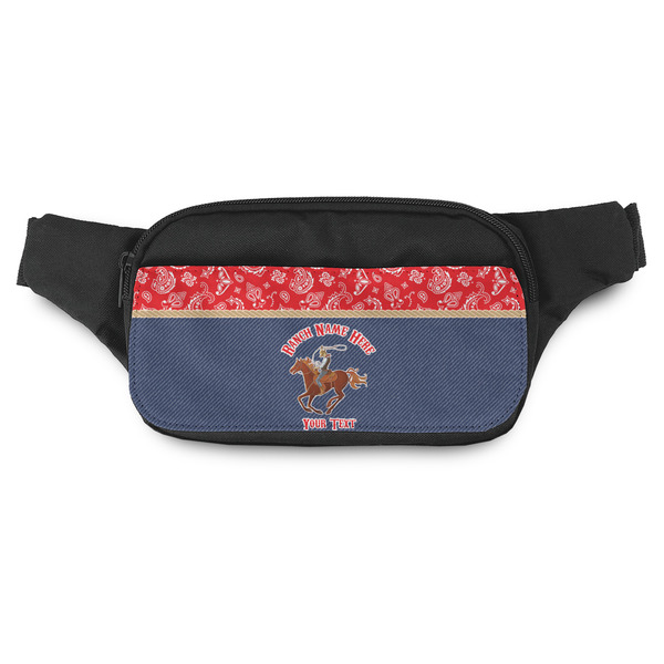 Custom Western Ranch Fanny Pack - Modern Style (Personalized)