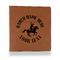 Western Ranch Leather Binder - 1" - Rawhide (Personalized)