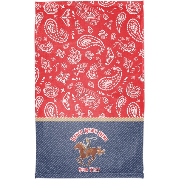 Western Ranch Finger Tip Towel - Full View