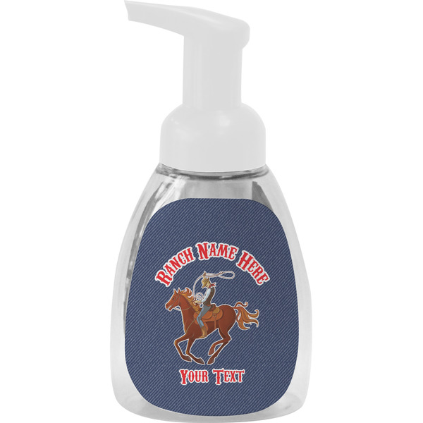 Custom Western Ranch Foam Soap Bottle (Personalized)