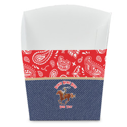 Western Ranch French Fry Favor Boxes (Personalized)