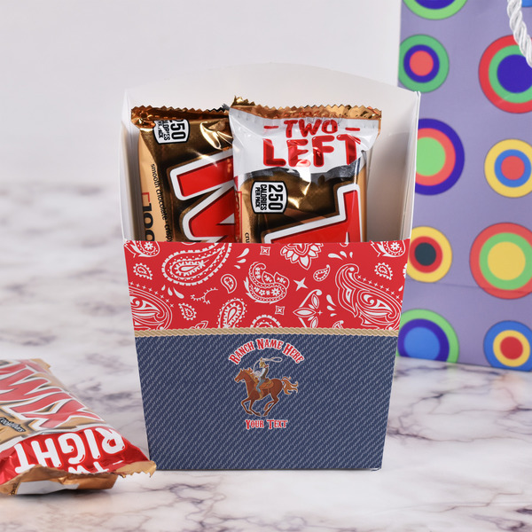 Western Ranch French Fry Favor Box - w/ Treats View