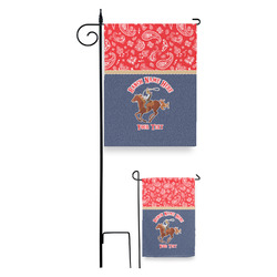 Western Ranch Garden Flag (Personalized)