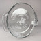 Western Ranch Glass Pie Dish - 9.5in Round (Personalized)