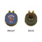 Western Ranch Golf Ball Hat Clip Marker - Apvl - GOLD