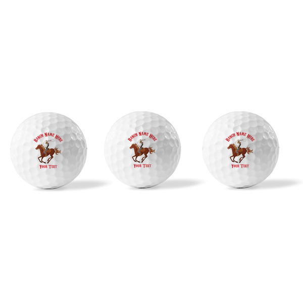 Western Ranch Golf Balls - Generic - Set of 3 - APPROVAL