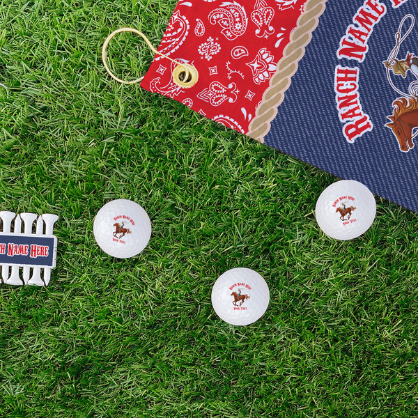 Western Ranch Golf Balls - Generic - Set of 3 - LIFESTYLE