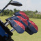 Western Ranch Golf Club Cover - Set of 9 - On Clubs