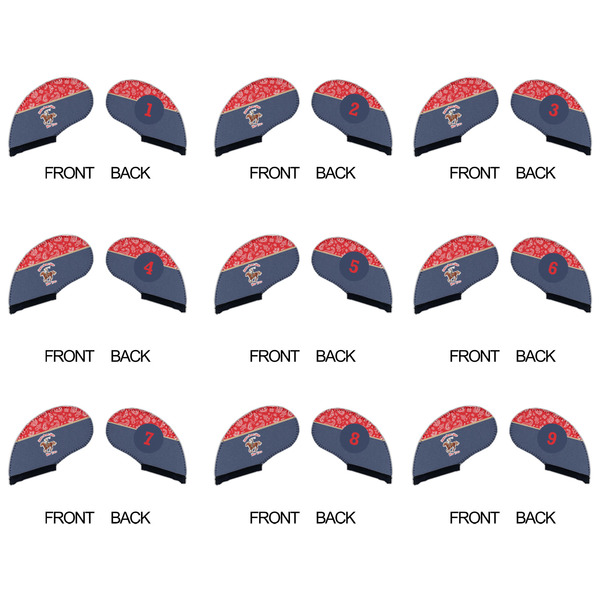 Western Ranch Golf Club Covers - APPROVAL (set of 9)