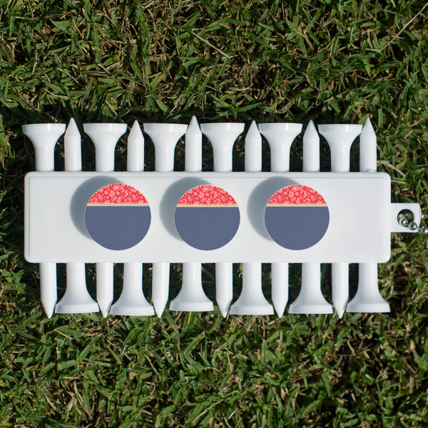 Western Ranch Golf Tees & Ball Markers Set - Back