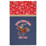 Western Ranch Golf Towel - Poly-Cotton Blend w/ Name or Text