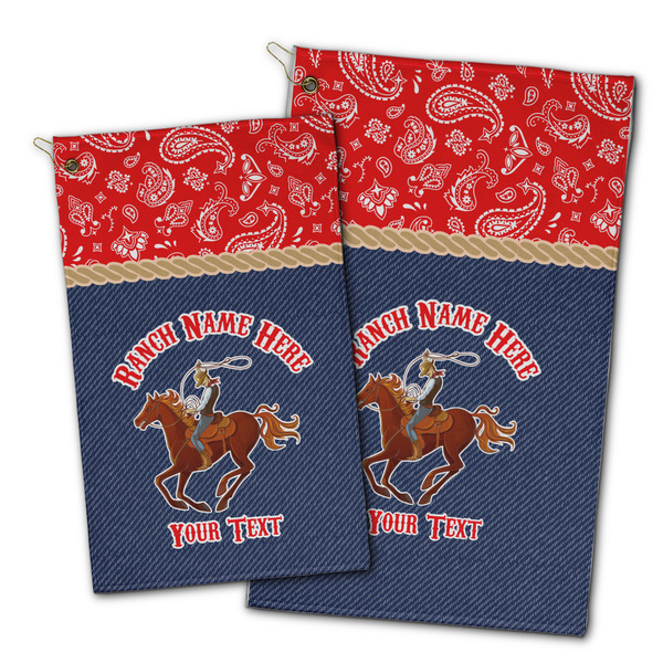 Western Ranch Golf Towel - PARENT (small and large)