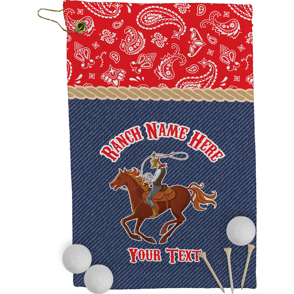Western Ranch Golf Towel (Personalized)