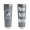 Western Ranch Grey RTIC Everyday Tumbler - 28 oz. - Front and Back