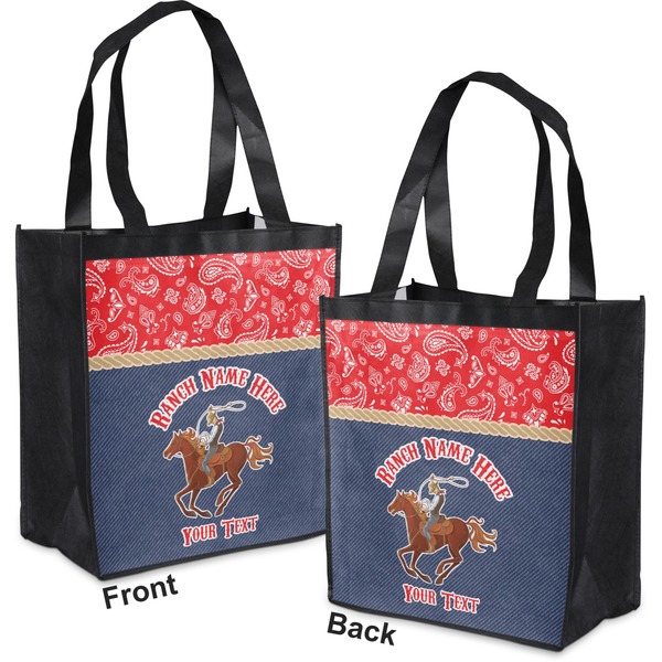 Western Ranch Grocery Bag - Apvl