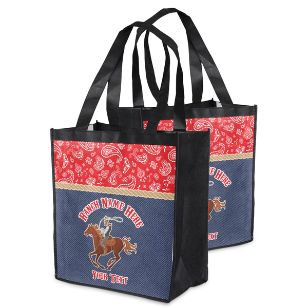 Western Ranch Grocery Bag - MAIN