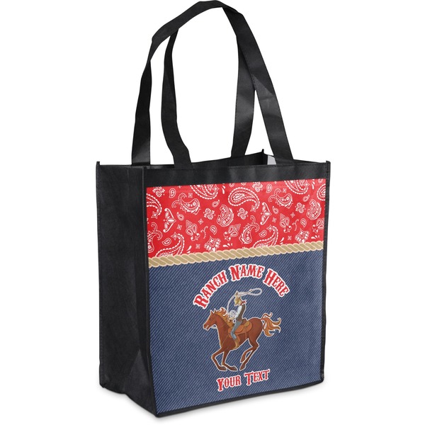Custom Western Ranch Grocery Bag (Personalized)