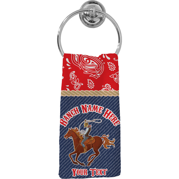 Custom Western Ranch Hand Towel - Full Print (Personalized)