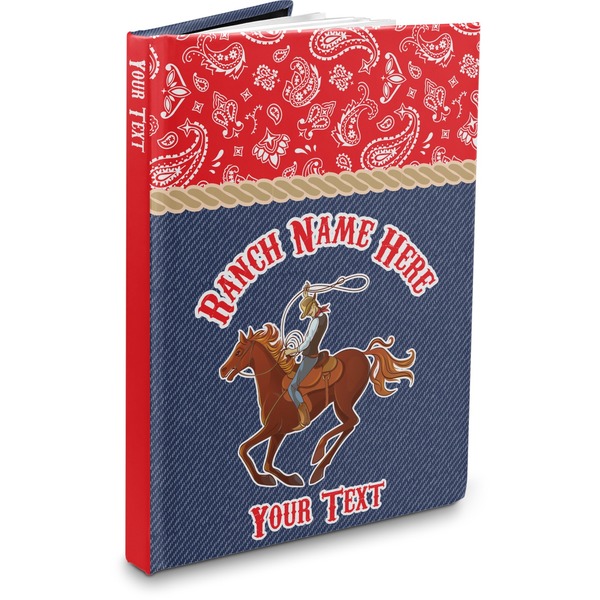 Custom Western Ranch Hardbound Journal - 7.25" x 10" (Personalized)