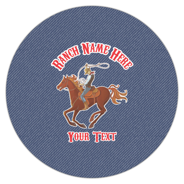 Western Ranch Icing Circle - Large - Single