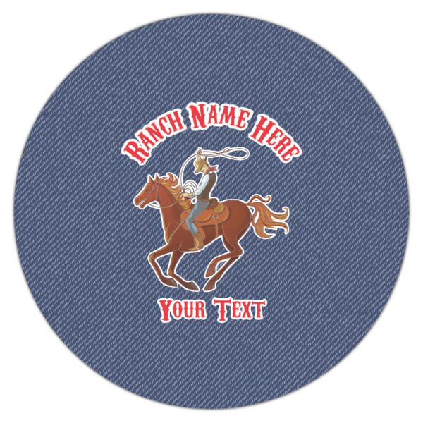 Western Ranch Icing Circle - Small - Single