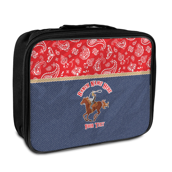 Custom Western Ranch Insulated Lunch Bag (Personalized)
