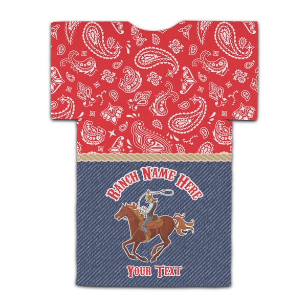 Western Ranch Jersey Bottle Cooler - BACK (flat)