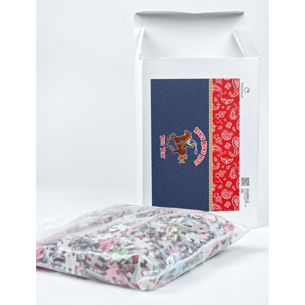 Western Ranch Jigsaw Puzzle 1014 Piece - Box