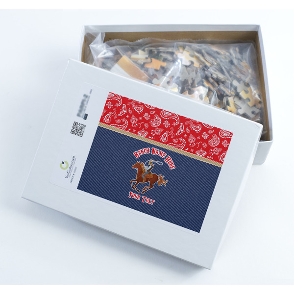 Western Ranch Jigsaw Puzzle 252 Piece - Box