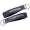 Western Ranch Key-chain - Metal and Nylon - Front and Back