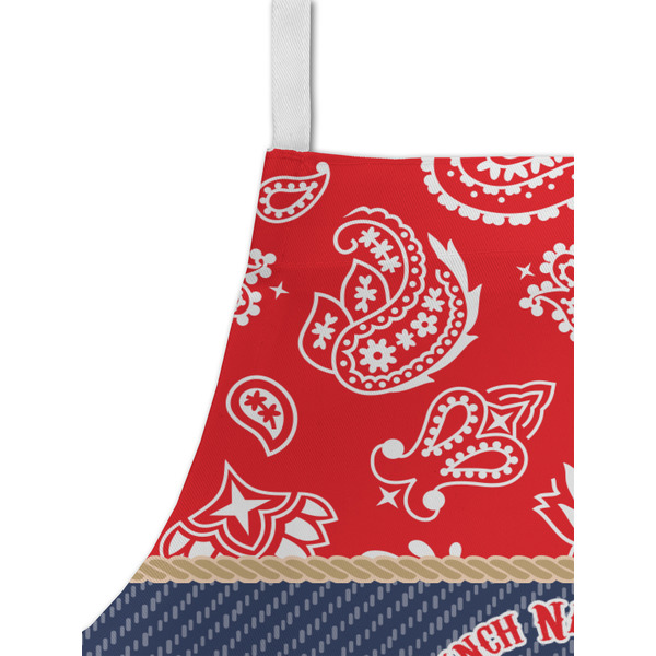 Western Ranch Kid's Aprons - Detail