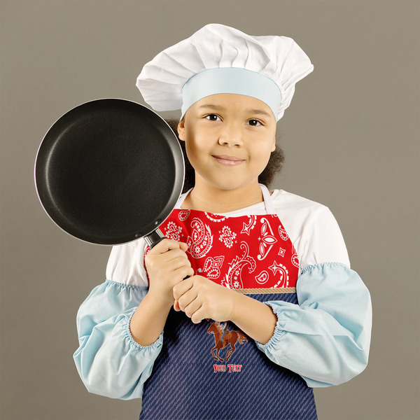 Western Ranch Kid's Aprons - Medium - Lifestyle