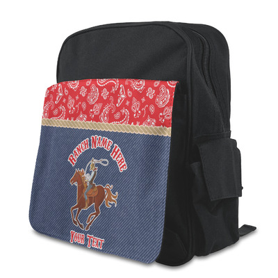 Western Ranch Preschool Backpack (Personalized)